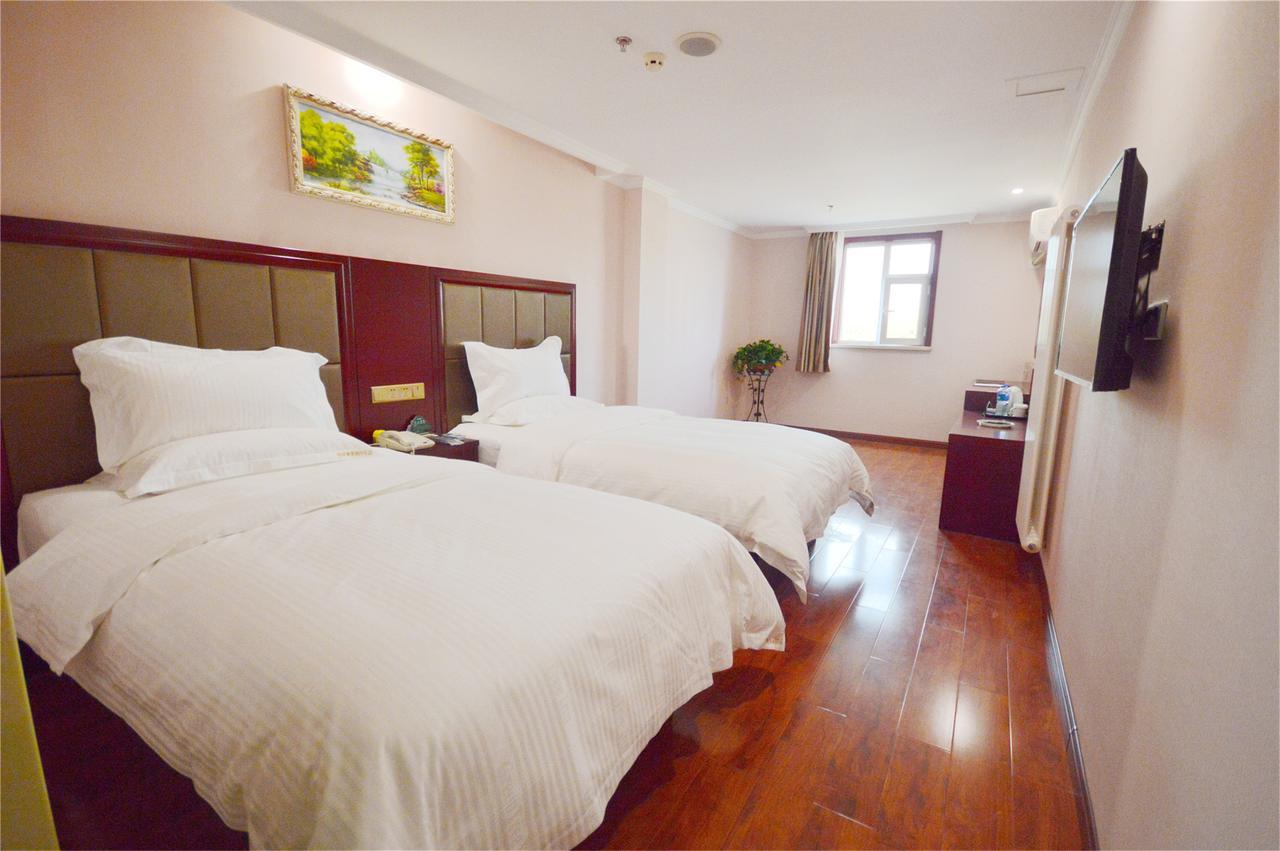 Greentree Inn Henan Xinyang Gushi Zhongshan Avenue Hongsu Avenue Express Hotel Yaowandukou Dış mekan fotoğraf